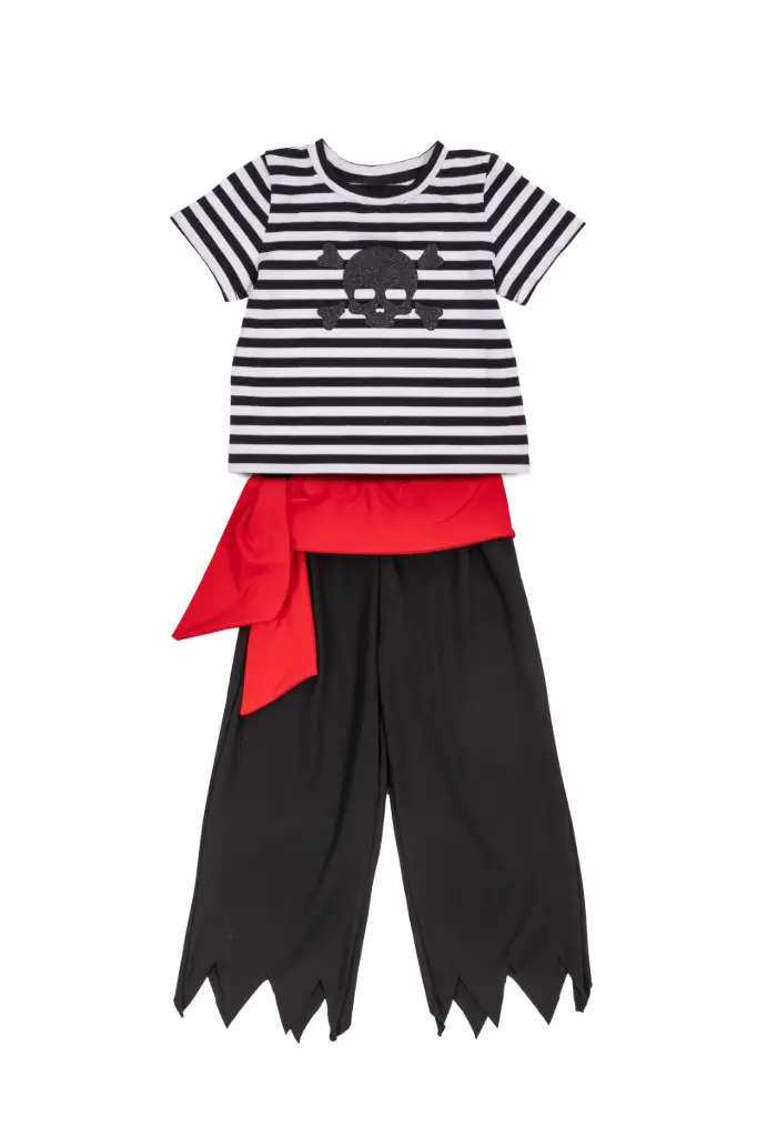 Great Pretenders - Veste de pirate avec pantalon et ceinture 