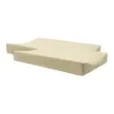 Jollein -  Housse matelas à langer Éponge 50x70cm Soft Matcha - 2 Unité