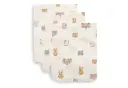Jollein - Gant de toilette gaze de Coton 15x20cm - 3 Unités