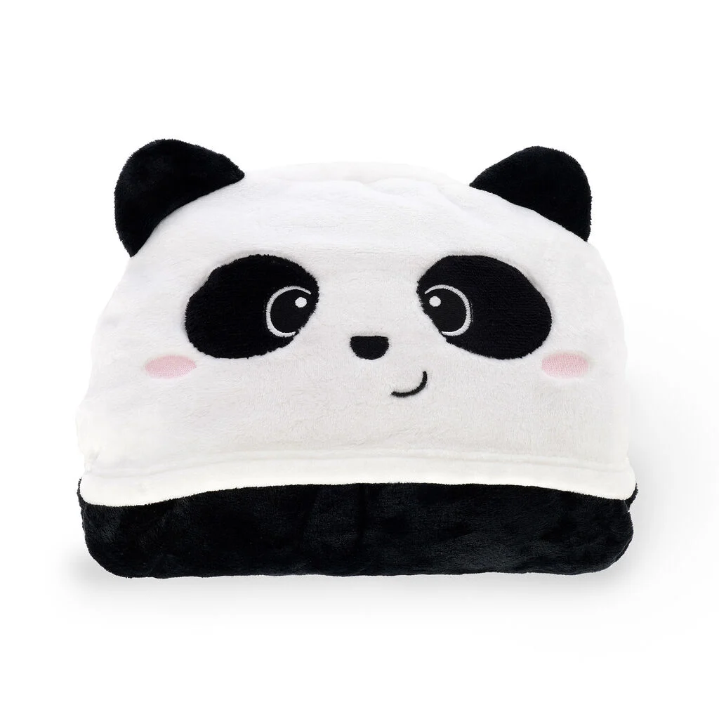 Legami - Couverture à Capuche Panda - Cosy Hugs