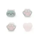 Legami - Set de 4 Mini Barrettes à Cheveux Kitty