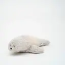 Moonie - Peluche veilleuse musicale - Phoque en coton BIO Organic - Gray 