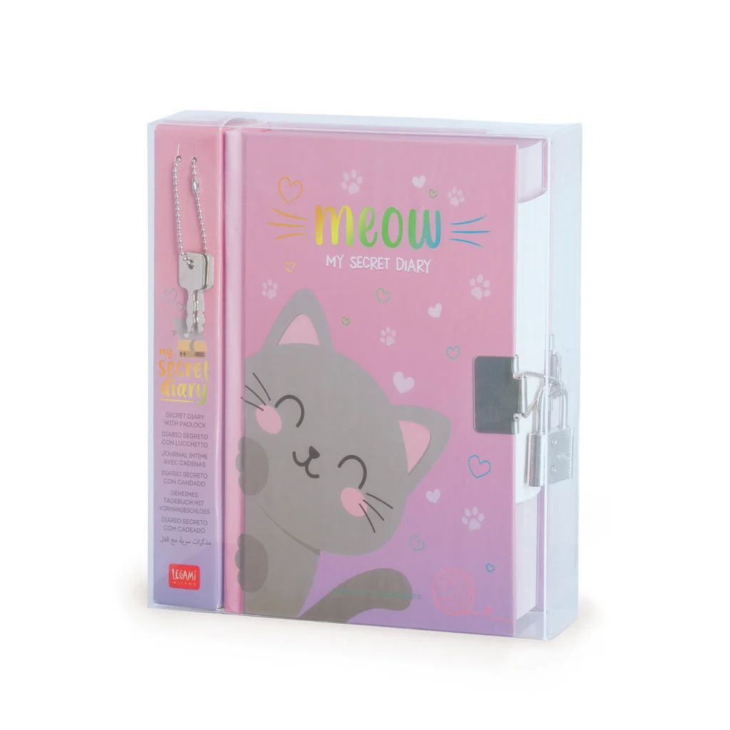 Legami - Journal Intime avec Cadenas - Kitty