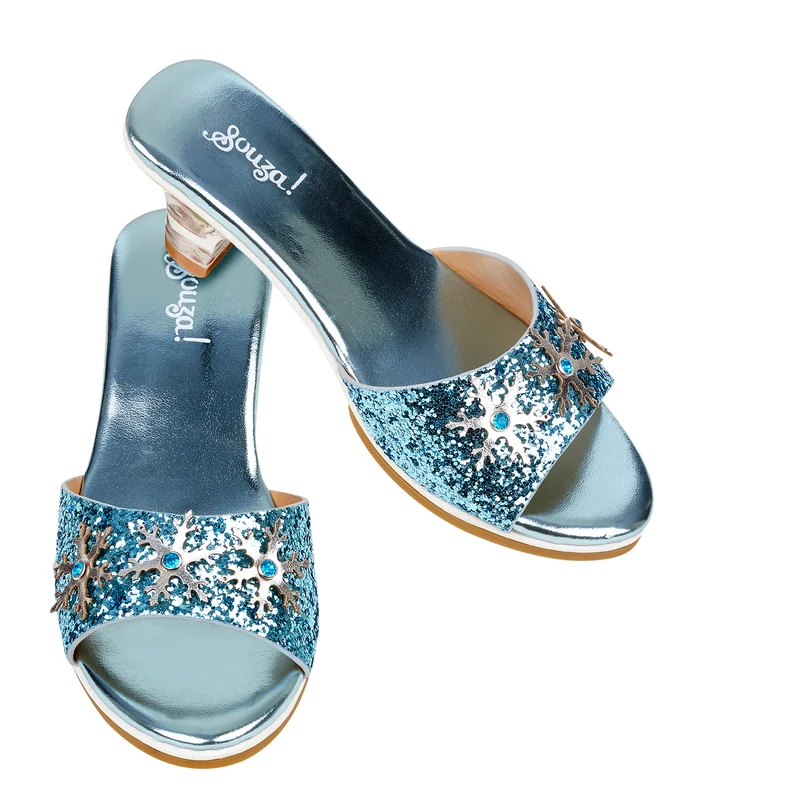 SOUZA - Chaussons à talons - Reine des glaces - bleu clair métallique