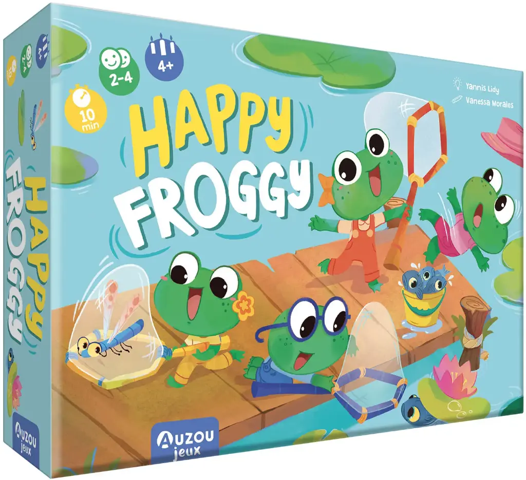 Auzou - P'tit jeu - Happy Froggy