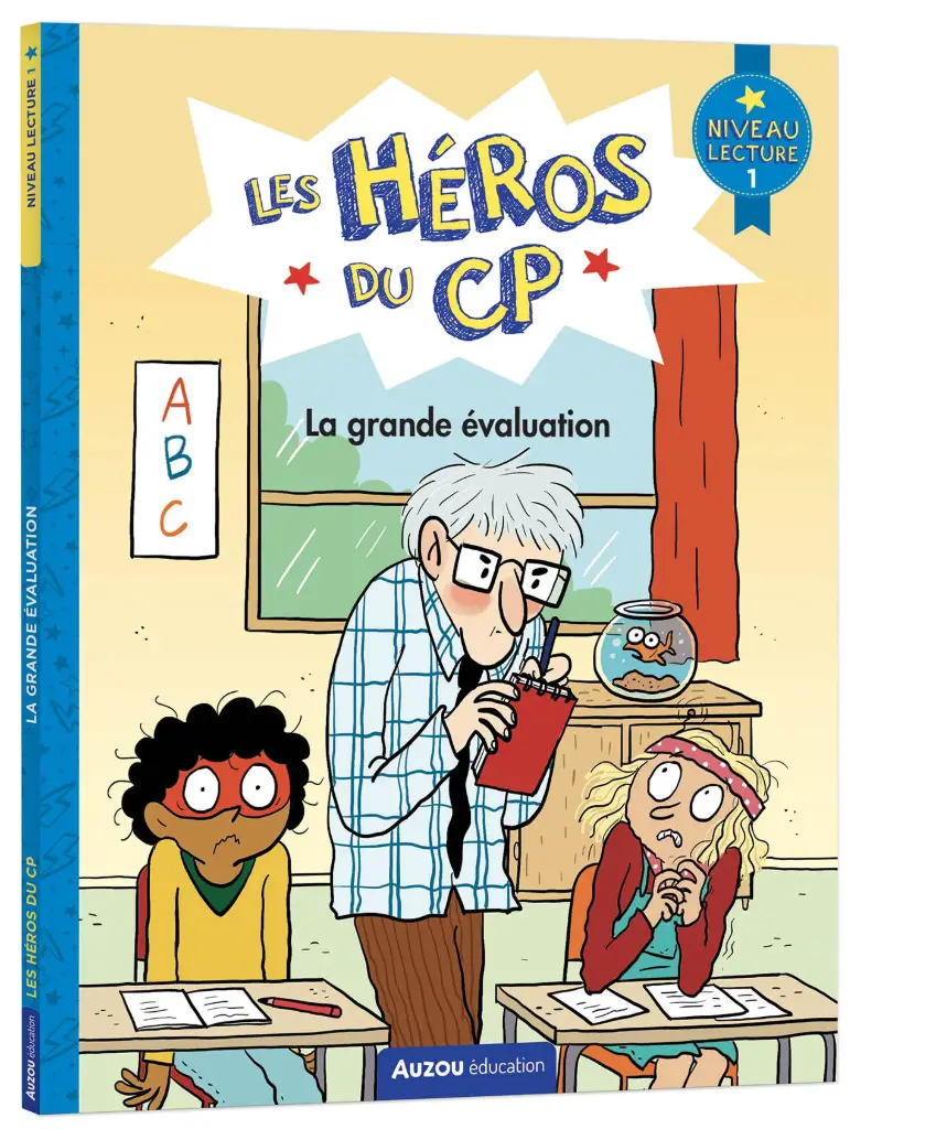 Auzou - Les héros du cp - Niveau 1 - La grande évaluation