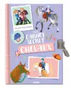 Auzou - Ma papeterie créative - Mon carnet secret - Chevaux 