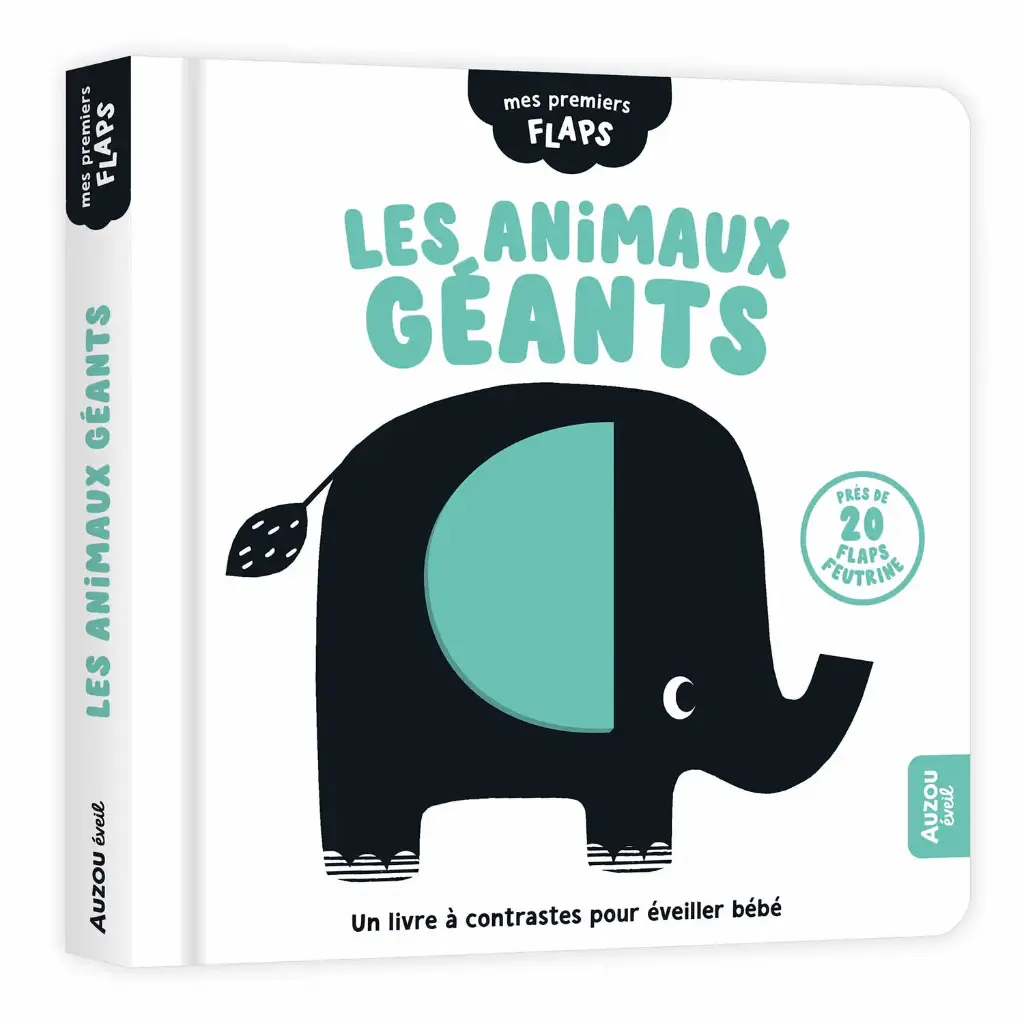 Auzou - Mes premiers flaps - Les animaux géants