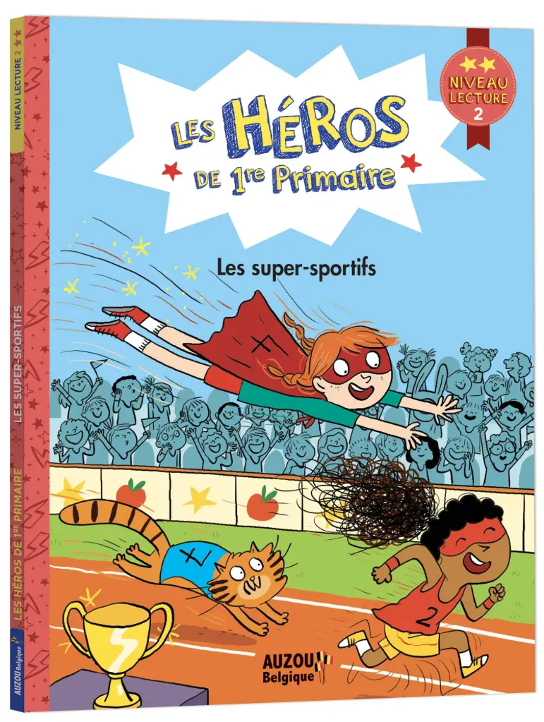 Auzou - Les héros de 1re primaire - Niveau 2 - Les super-sportifs 
