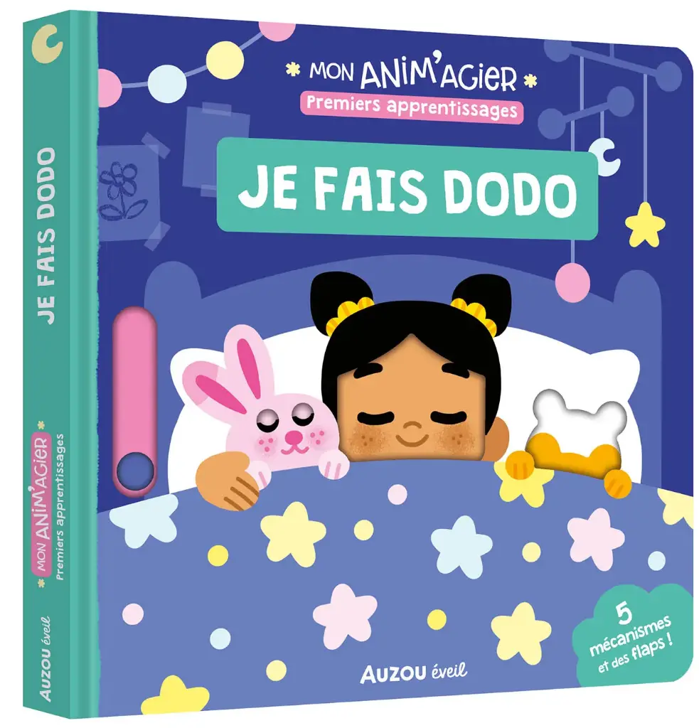 Auzou - Mon anim'agier - Premiers apprentissages - Je fais dodo 