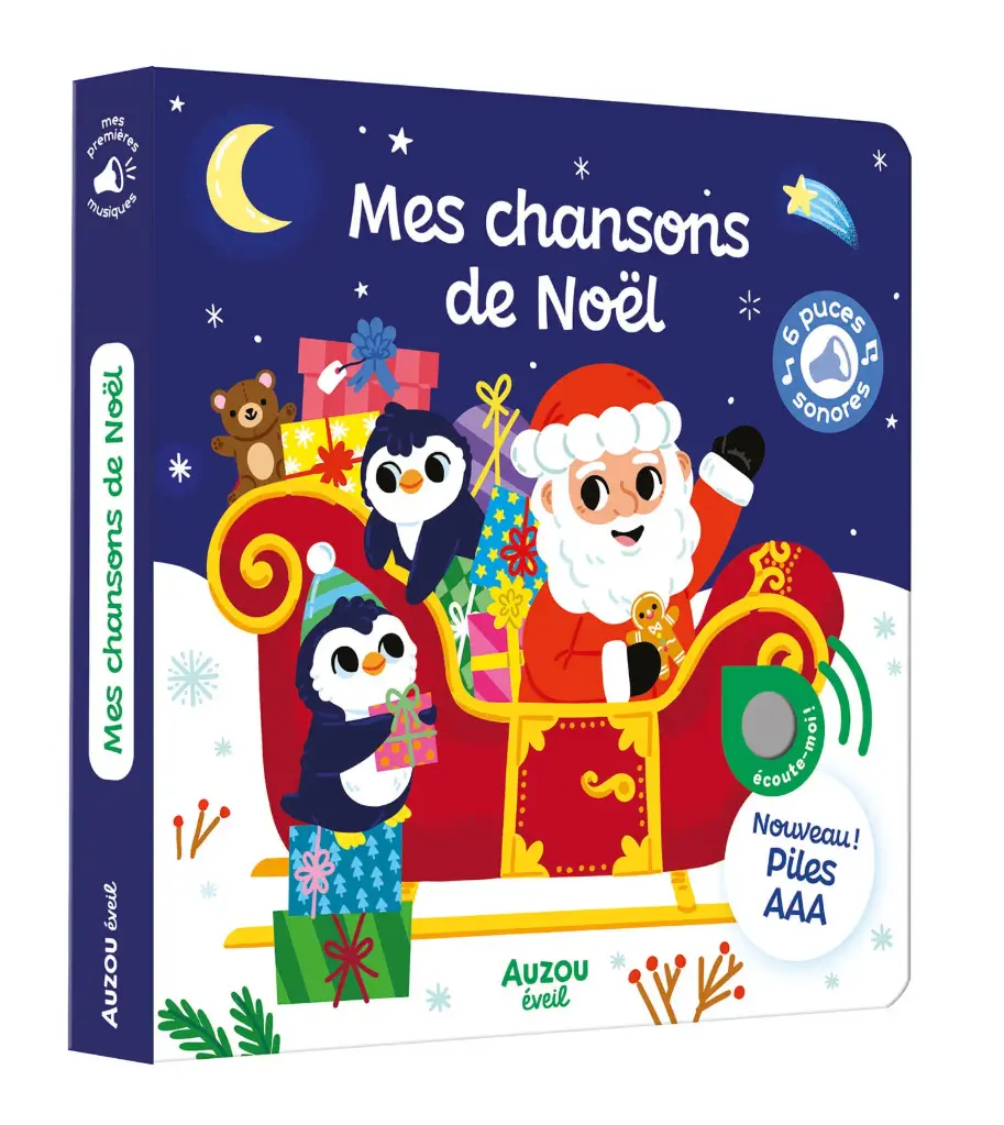 Auzou - Mes premiers sonores - Mes chansons de noël 