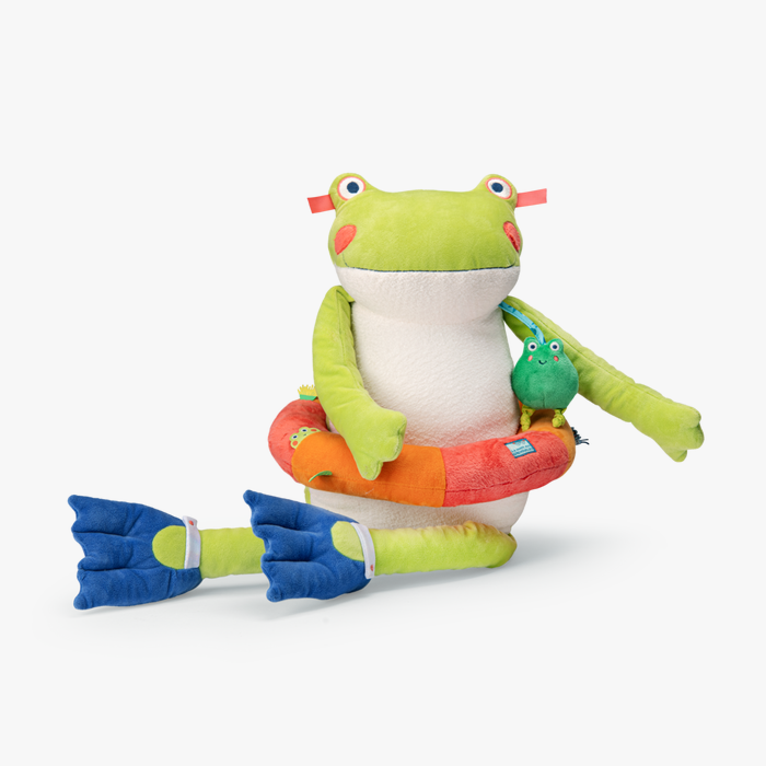Moulin Roty - Peluche géante Grenouille