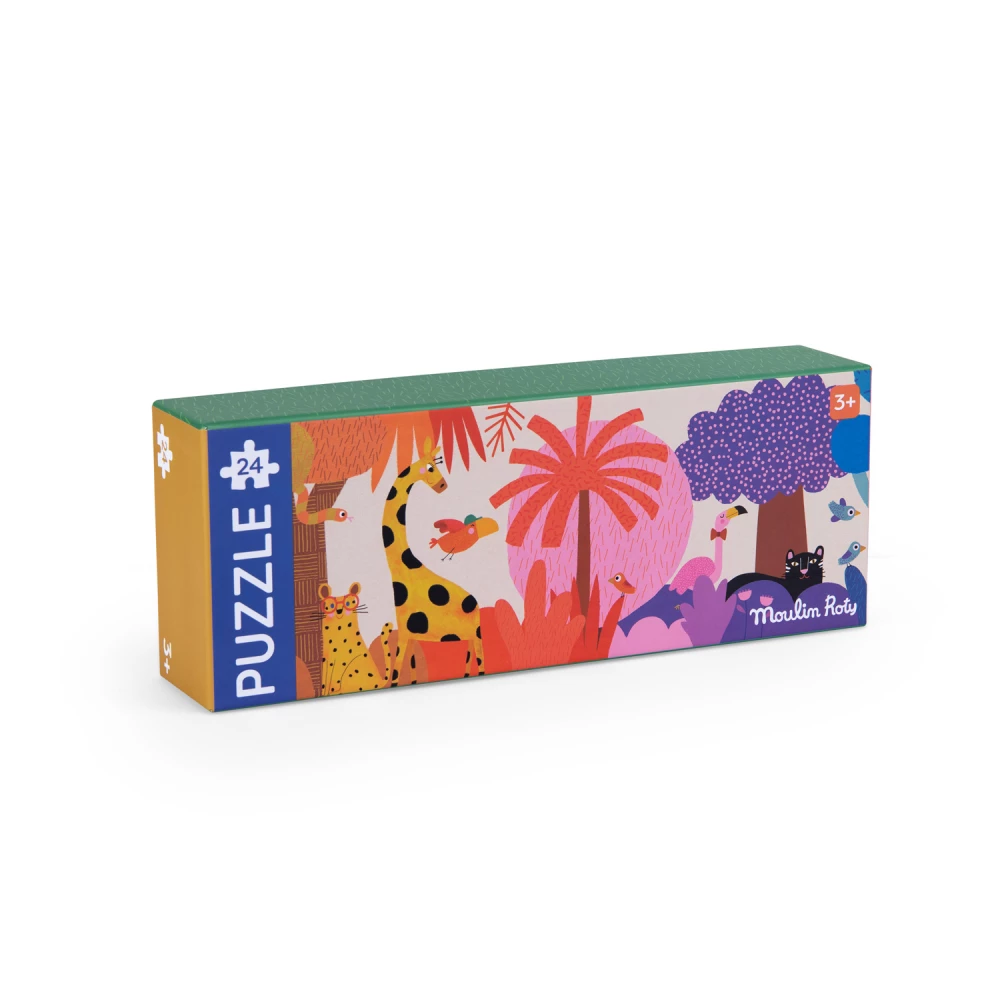 Moulin Roty - La Jungle Arc‑en‑Ciel - 24 Pièces