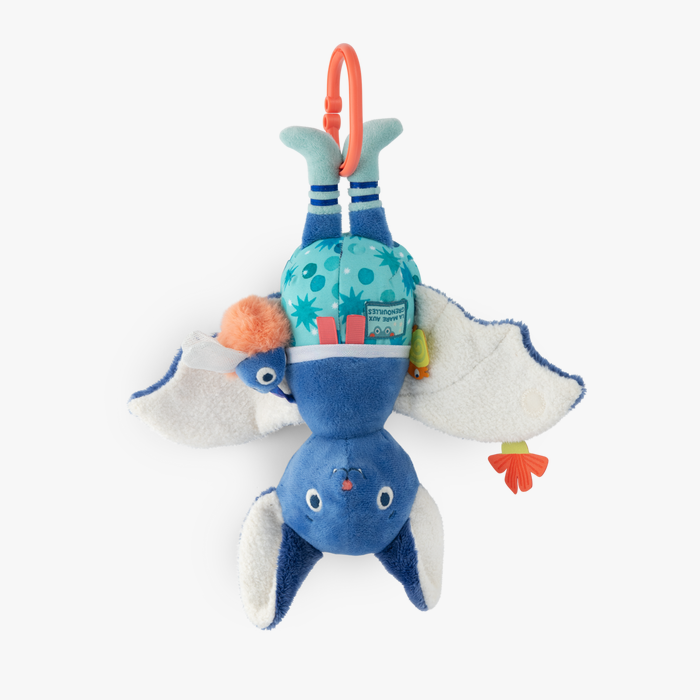 Moulin Roty - Peluche d'activités - Chauve-souris Simone - La mare aux grenouilles 