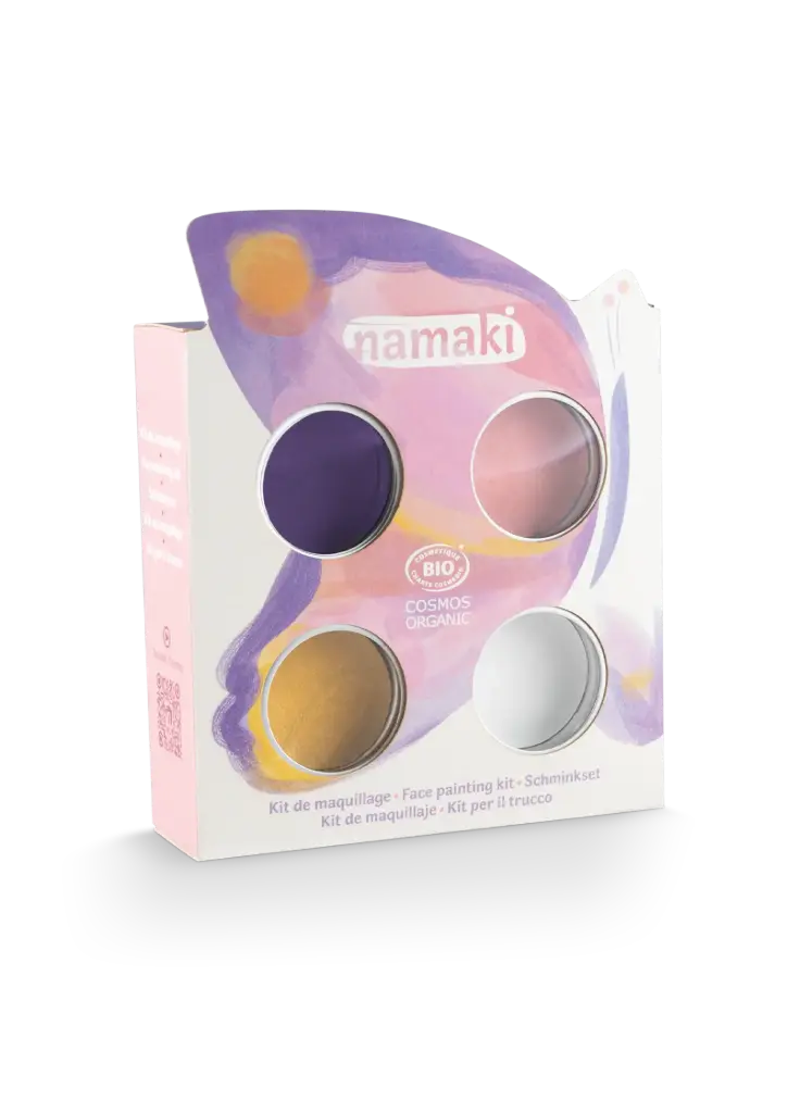 Namaki - Kit de maquillage 4 couleurs - Papillon