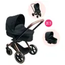 Corolle - Landau 3 en 1 Cybex Priam Noir pour poupon 36 / 42 cm - 3 ans +