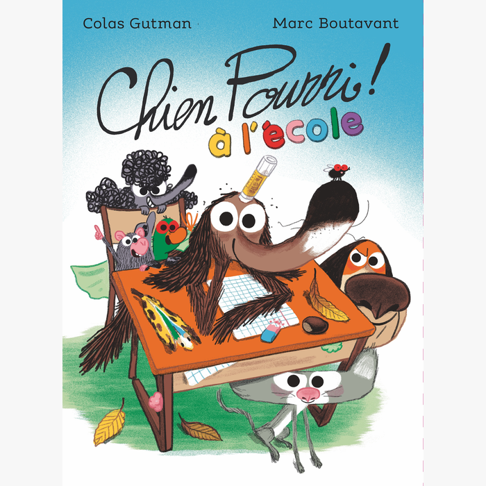 Moulin Roty - Livre - Chien pourri à l'école