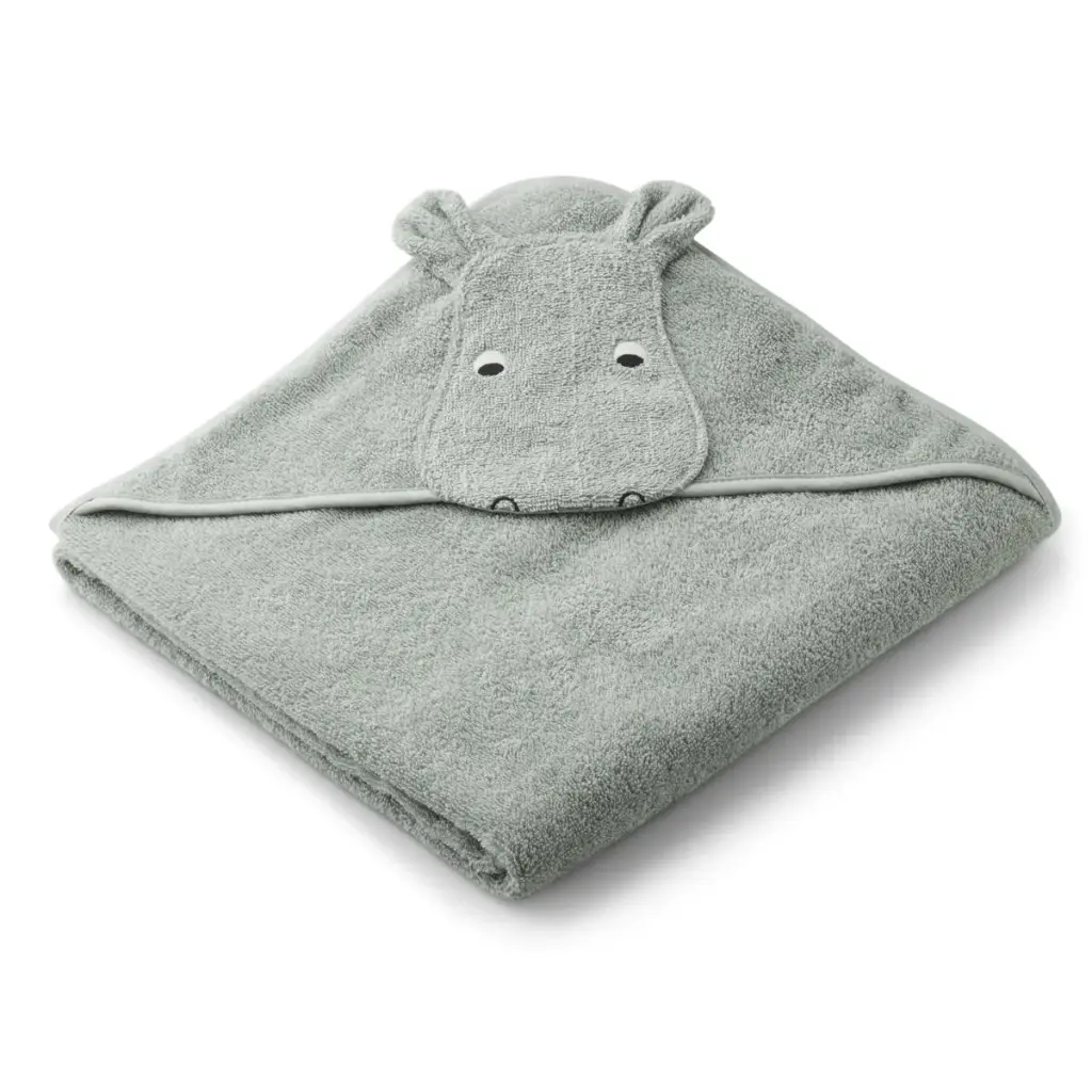LIEWOOD - Cape de bain Augusta - Hippo Dove Blue
