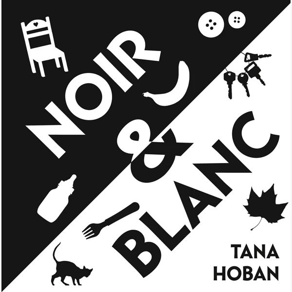 Moulin Roty - Livre - Noir et blanc - Hoban