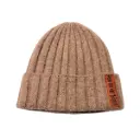 Rien que des Bêtises - Bonnet enfant en laine - Taupe