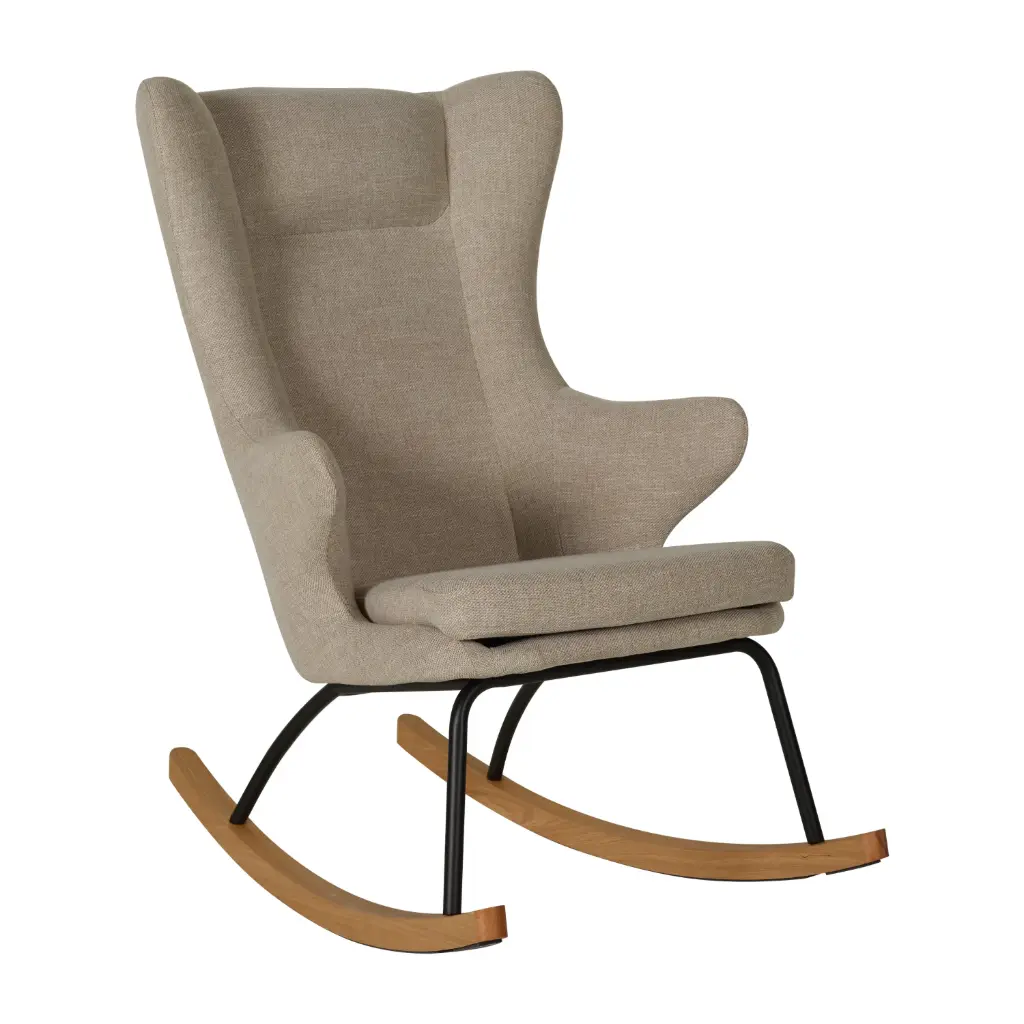 Quax - Rocking Chair De Luxe - Adulte - Argile