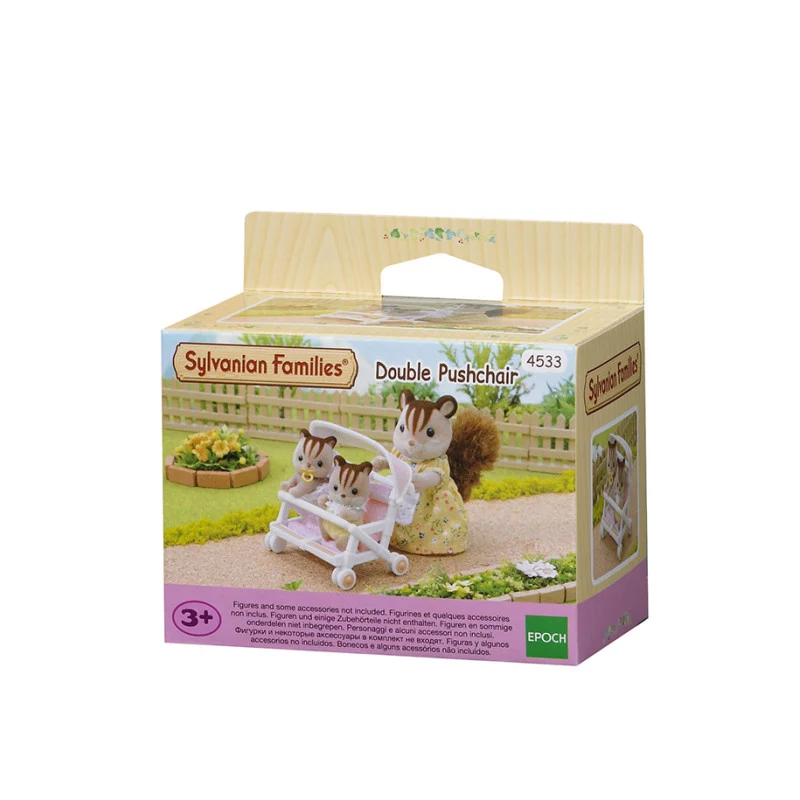 Sylvanian Families - La poussette double