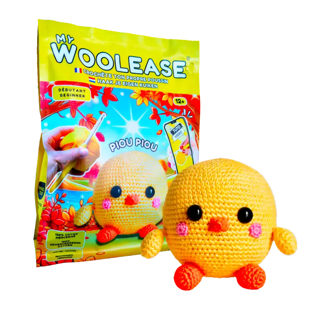 MY WOOLEASE - Crochet kit - Piou piou the chick