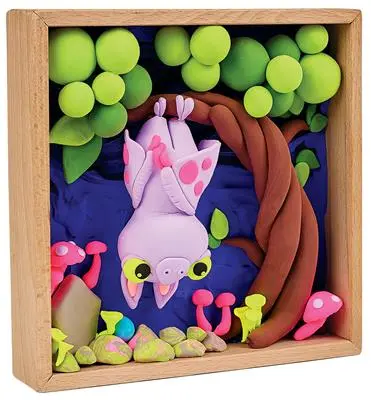 OKTO- Okto Art Sensoriel  - Petits Monde- Chauve-souris