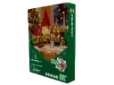 Cleverclixx - Calendrier de l’Avent Village de Noël - 46 pièces