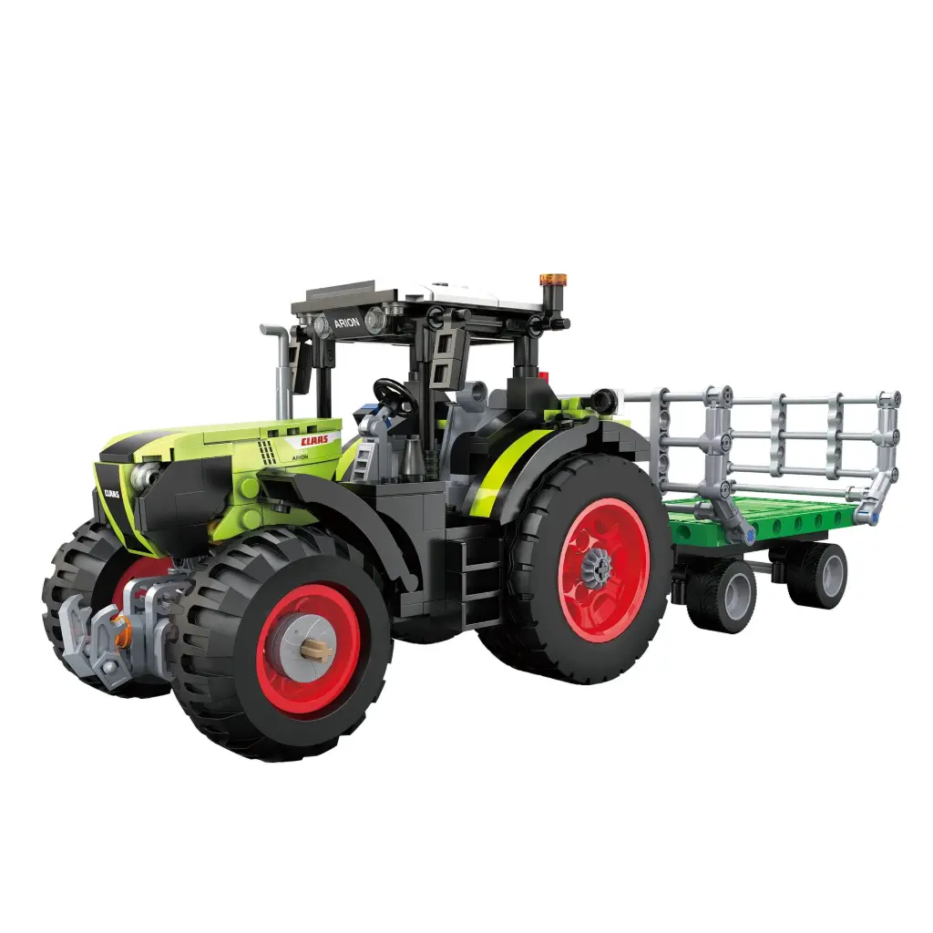 CADA Bricks - Construction - Tracteur Mini Claas Arion - 448pcs - 8 ans + 