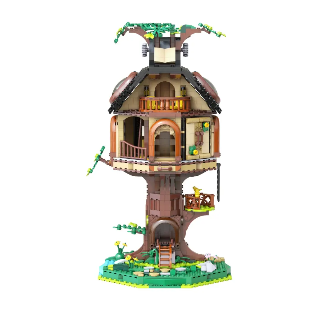 CADA Bricks - Batiments - L'arbre librairie - 1808pcs - 14 ans +