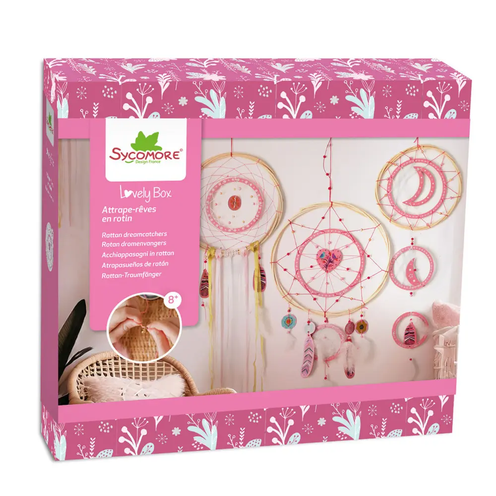 Sycomore - Lovely Box - Attrape-rêves - Rotin - 8 ans +
