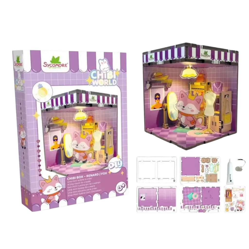 Sycomore - Chibi World - Chibi Box - Renard