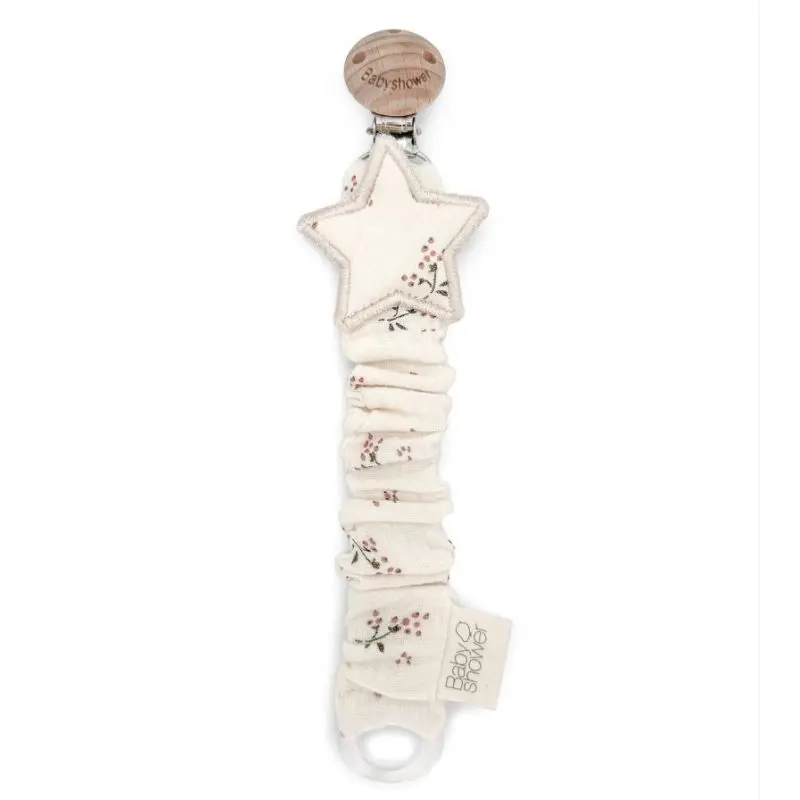 Babyshower - Attache-tétine Star - Roseberry