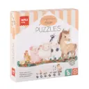 Apli Kids - Puzzle évolutif 12 pièces - Ferme - 2 ans +