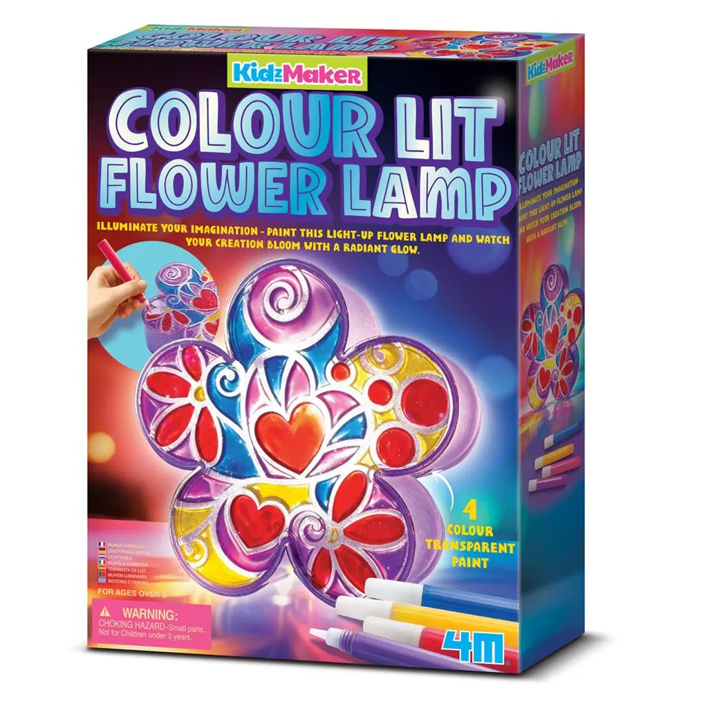 KidzMaker - Lampe Artistique Aux Couleurs Éclatantes