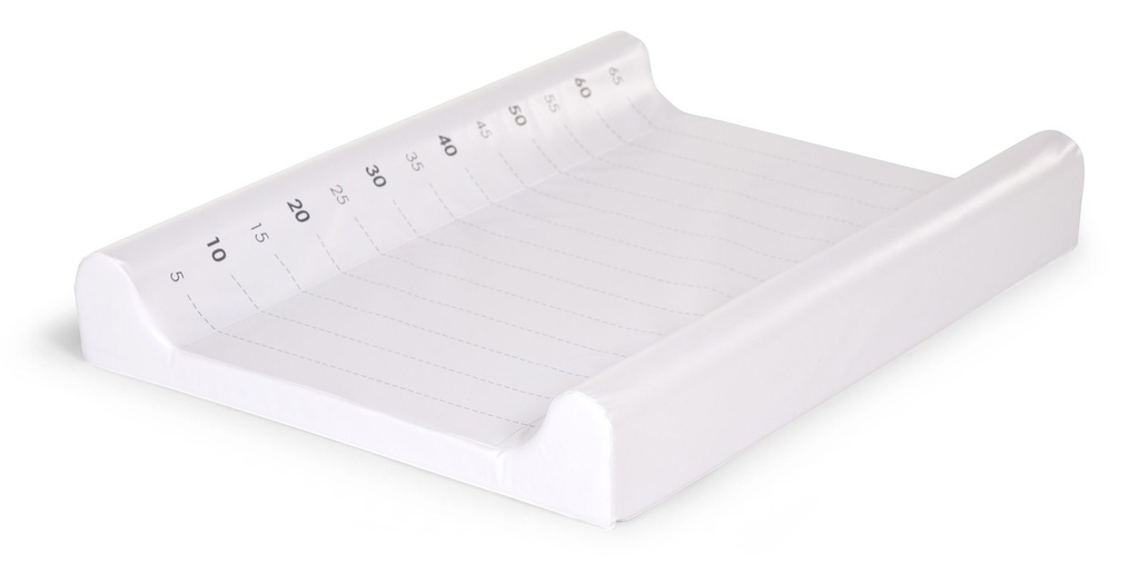 Matelas à langer - PVC blanc - 70x50 cm