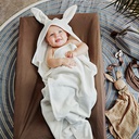 Elodie Details - Cape de bain - Vanilla White Bunny - 80x80 cm