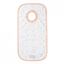 Béaba - Bavoir coton - Etoiles roses