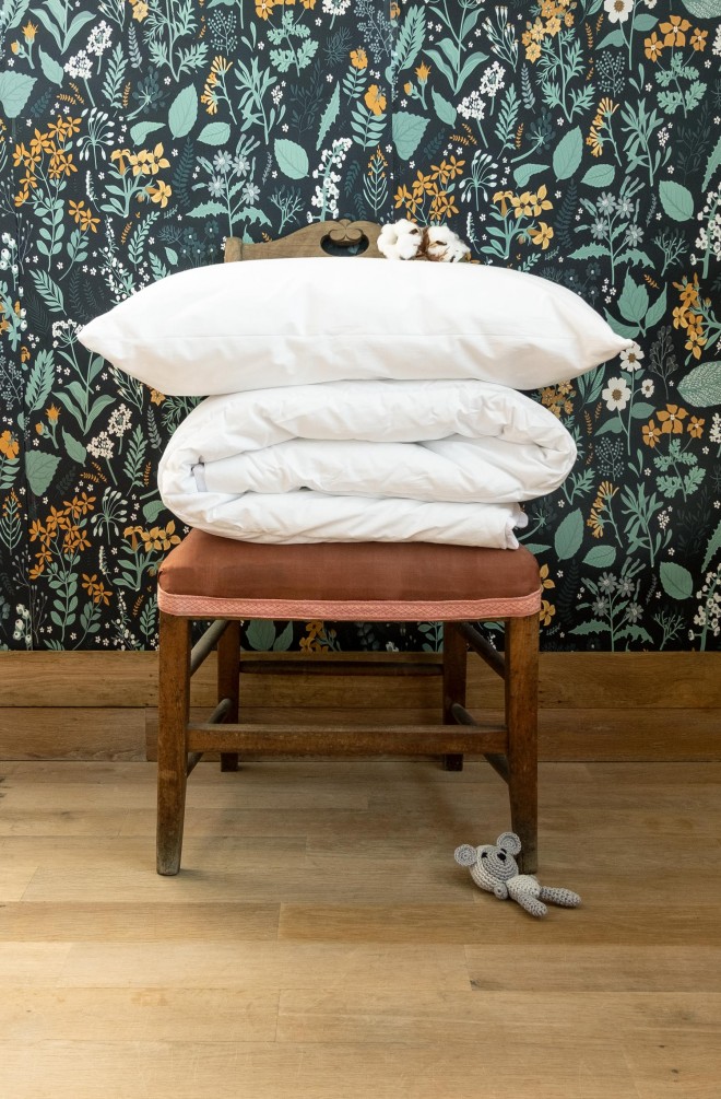 Kadolis - Couette Maui bébé coton Bio tempéré - 100x140cm