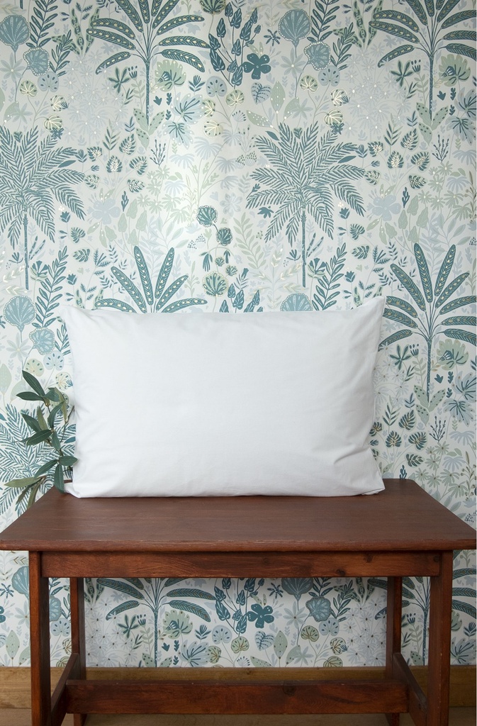 Kadolis - Oreiller Bébé Maui Enveloppe Coton Bio - 40 x 60 cm - Moelleux