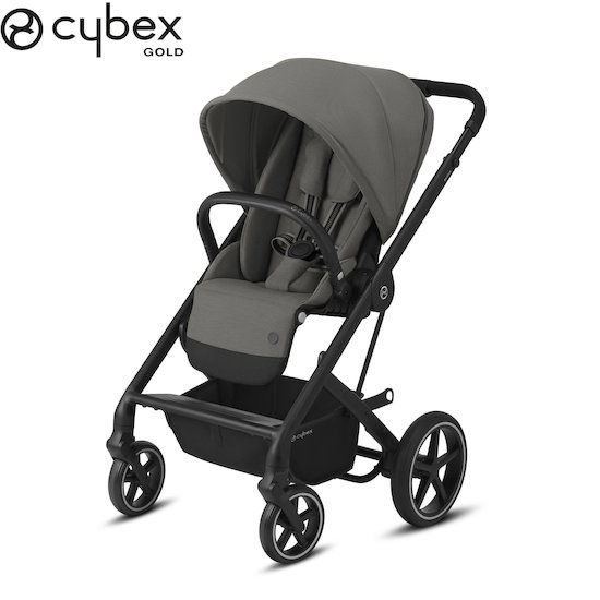 Cybex - BALIOS S LUX châssis Black siège - Soho Grey