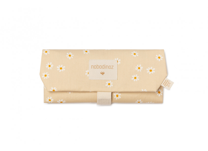 Nobodinoz - Sac Wrap à sandwich - Sunshine - Daisies - 45X28 cm