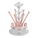 Béaba - Egoutte-biberon &quot;arbre&quot; - rose