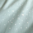 Bemini - Drap housse - 40x90cm - Céleste