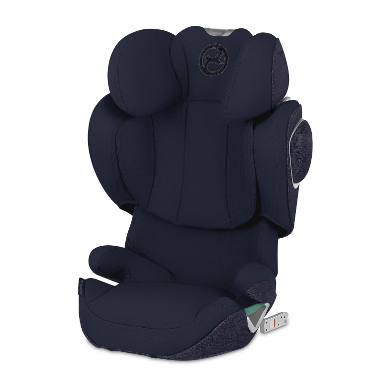 Cybex - Siège-auto Solution Z i-Fix - Platinium - Tissu plus - Nautical Blue