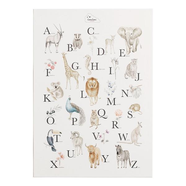 Cam Cam Copenhagen - Poster alphabet - français