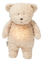 Moonie - Peluche veilleuse musicale - Ourson en coton BIO - Sand