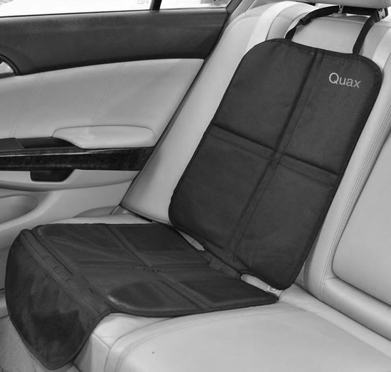 QUAX - Protection pour siège de voiture - Noir