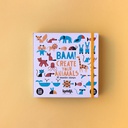 Londji - Ensemble d'étampes « Bam! Créez vos animaux »